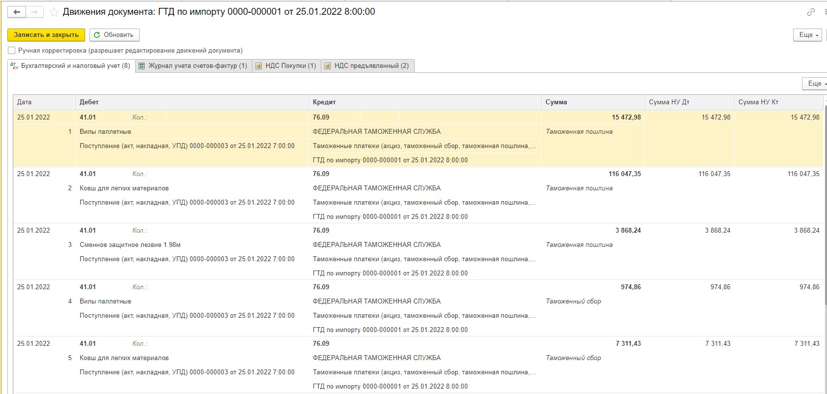 Что такое кредитная нота от поставщика
