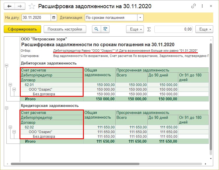 Расшифровка кредиторской и дебиторской задолженности в 1с. Расшифровка задолженности в 1с бюджет. КФХ расшифровка в отчетности. Расшифровка задолженности для суда.