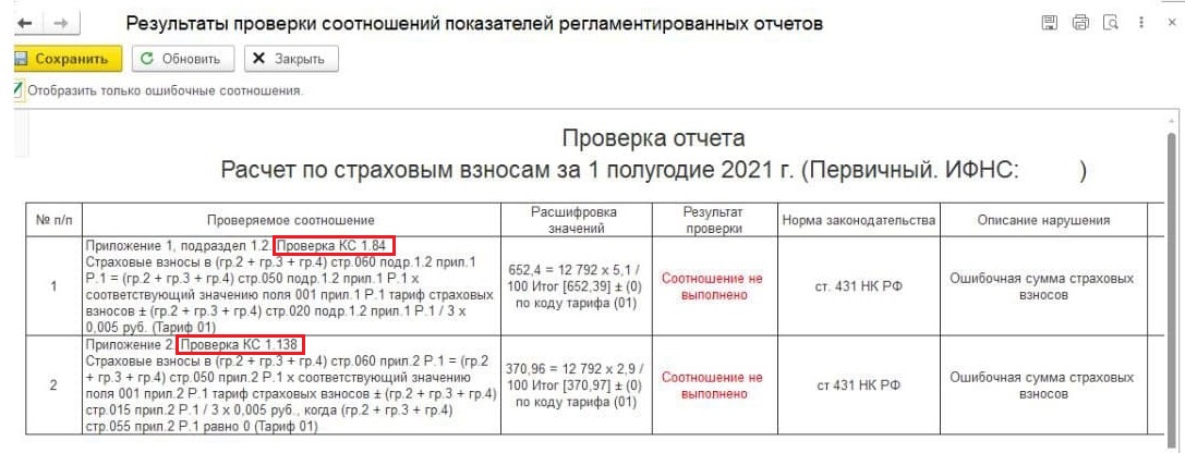 Проверки рсв сроки. Ошибка контрольных соотношений в РСВ. Контрольные соотношения. 1.080 Контрольное соотношение РСВ. Пояснения по результатам контрольных соотношений по РСВ.