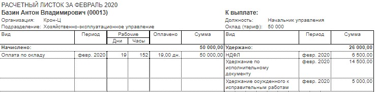 Исправительные работы удержание с зарплаты в пользу государства